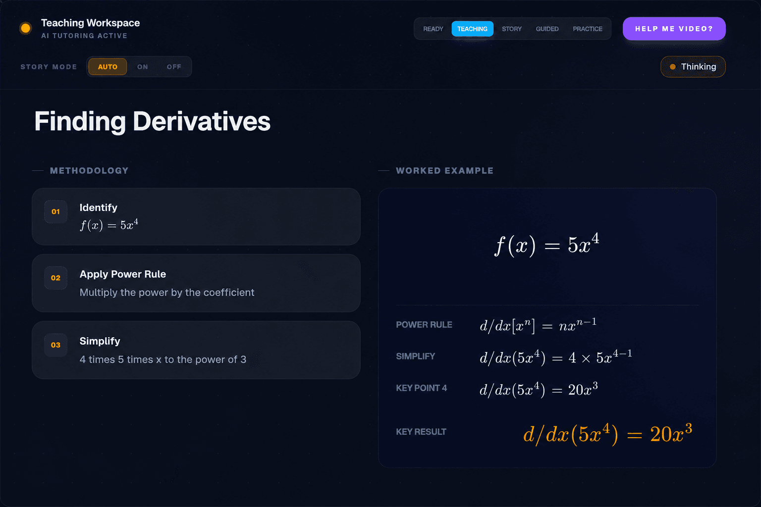 Teaching Mode screenshot