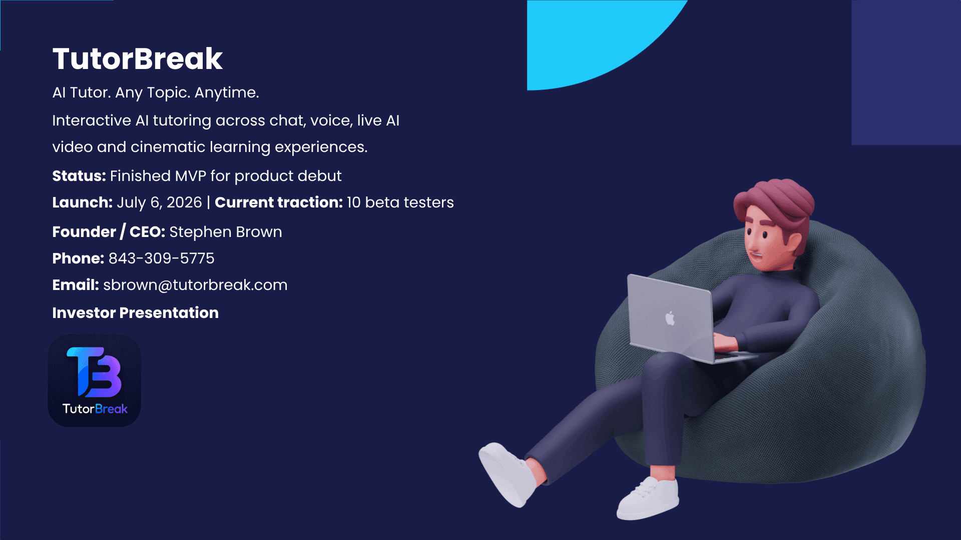 TutorBreak Pitch Deck